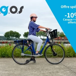 Vélo électrique reconditionné mixte eCardan - Batterie neuve - C.G.O.S