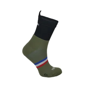 Chaussettes de running - La kaki et noir