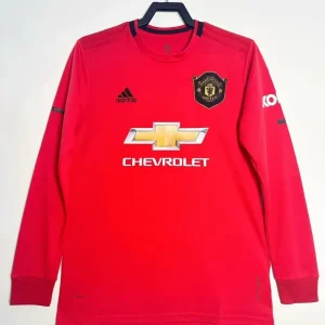 MAILLOT MANCHESTER UNITED MANCHES LONGUES DOMICILE 2019/2020