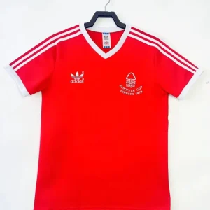 MAILLOT NOTTINGHAM FOREST DOMICILE 1977/1978