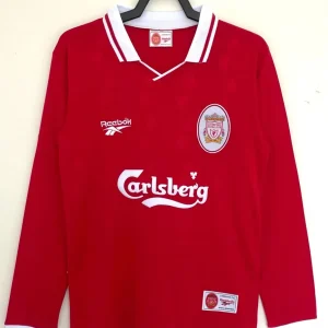 MAILLOT LIVERPOOL FC MANCHES LONGUES DOMICILE 1996/1997
