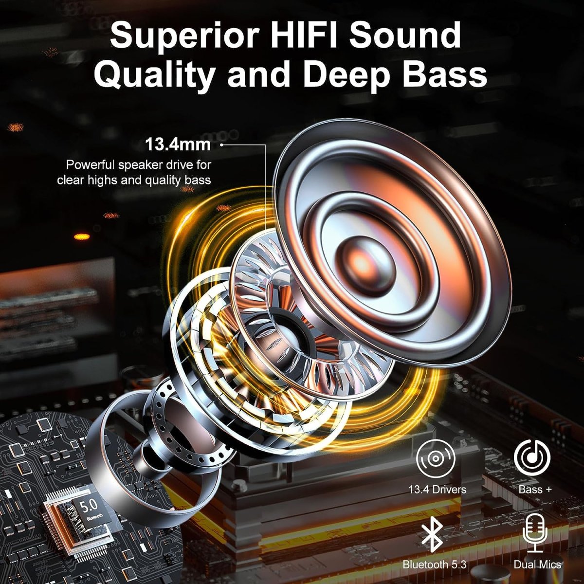 Écouteur Audio Sans Fil Sport – Image 2