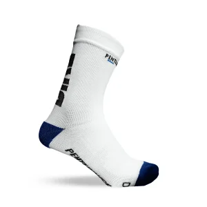 Chaussettes de cyclisme - La Blanche/bleu marine