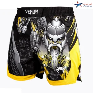 SHORT DE MMA VENUM VIKING 2.0 BLACK/YELLOW