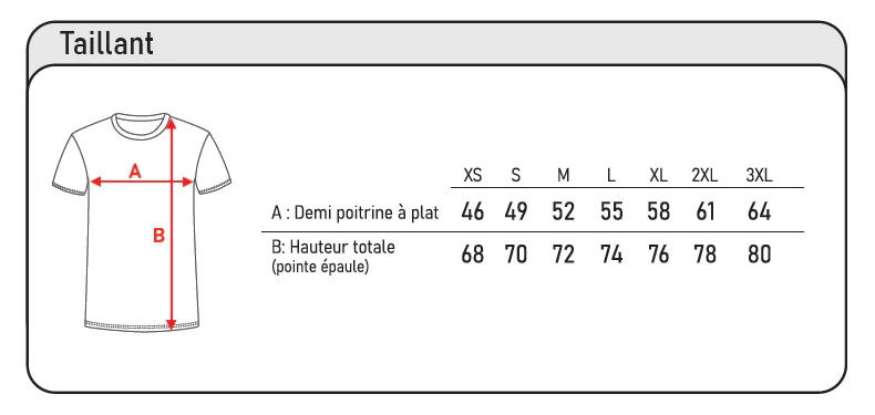 NOUVEAU t-shirt unisexe ref. LAON Blanc en 100% Coton Bio – Image 2