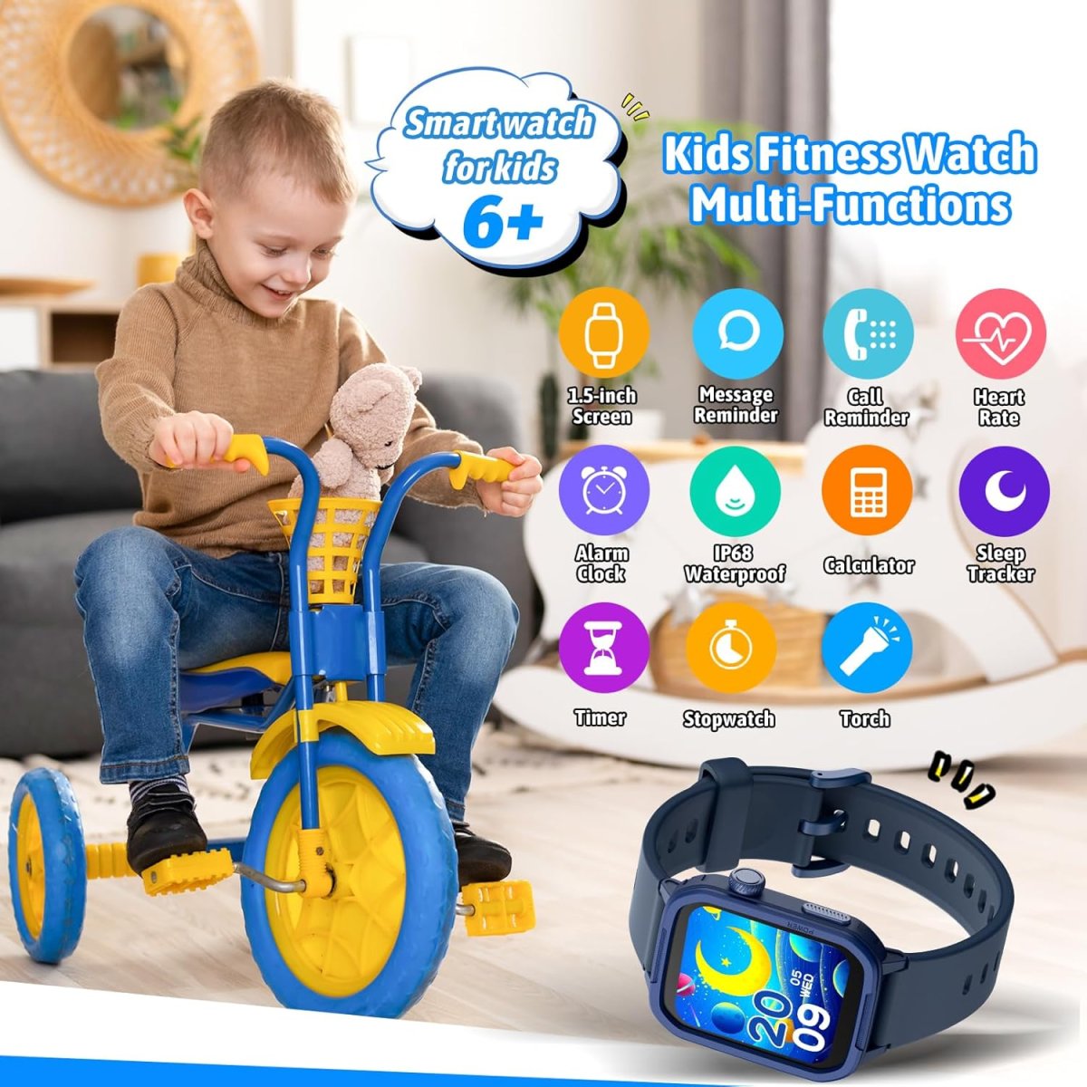 Smartwatch Enfant Moniteur de Santé – Image 5