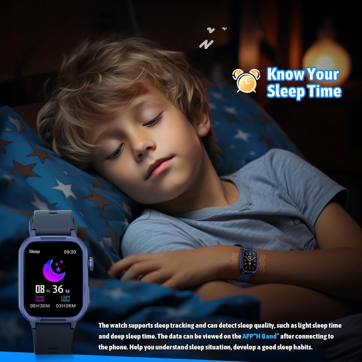 Smartwatch Enfant Moniteur de Santé – Image 3