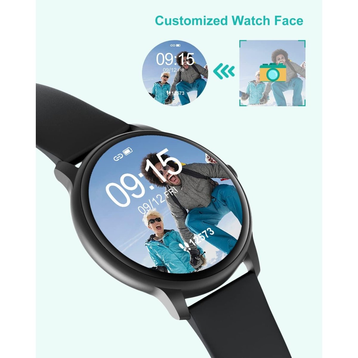 Montre Connectée Cadran Personnalisable – Image 2