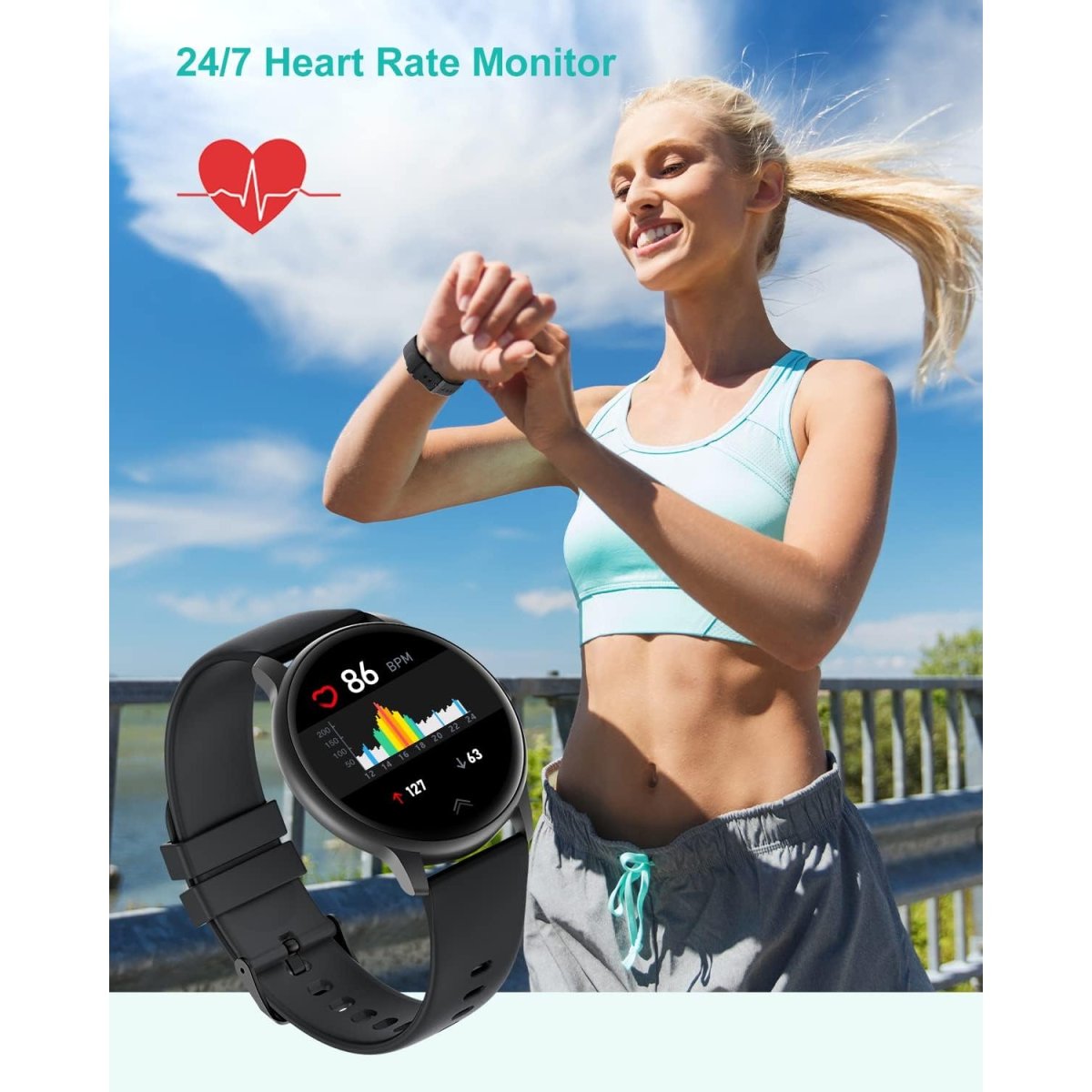 Montre Connectée Cadran Personnalisable – Image 5