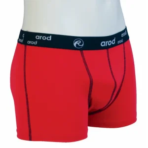boxer homme coutures plates ZIGGY Rouge