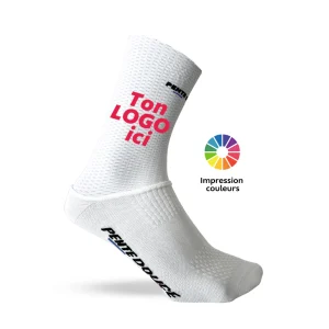 Chaussettes de cyclisme - Aéro blanche